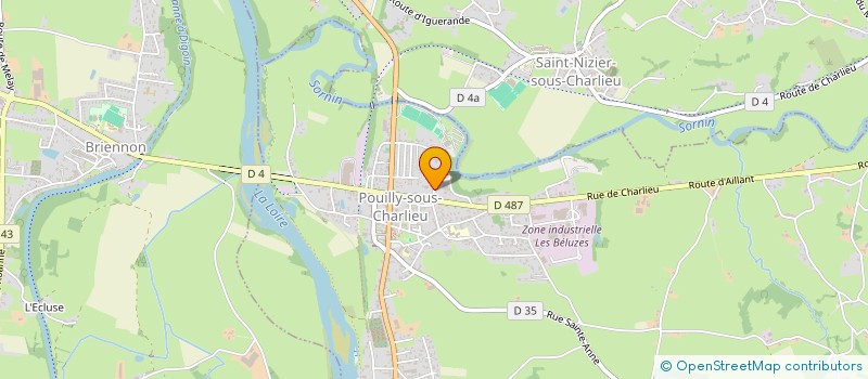 localisation de l'entreprise MONSIEUR JEAN-LUC CLAUDE  CHARLIEU