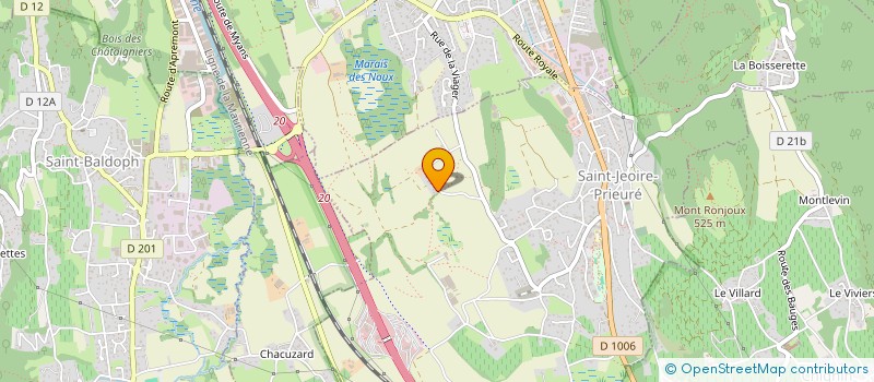 localisation de l'entreprise MONSIEUR JEAN-LUC CLERMIDY  SAINT-JEOIRE-PRIEURE