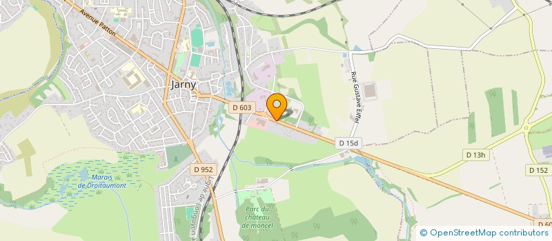 localisation de l'entreprise MONSIEUR JEAN LUC COLLINET  JARNY