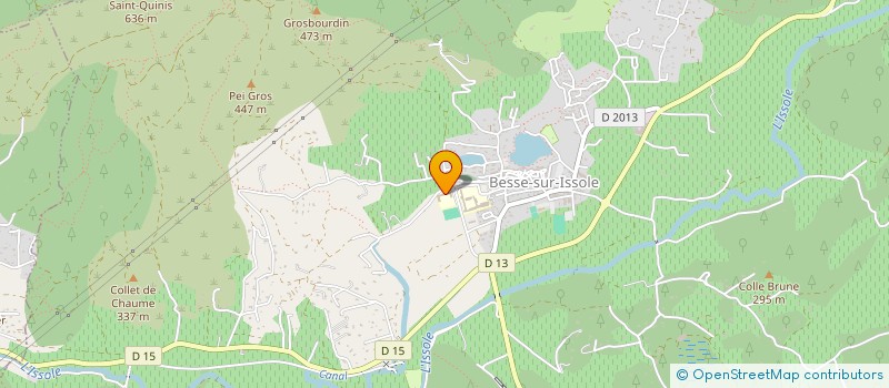 localisation de l'entreprise MONSIEUR JEAN-LUC CONSTANT  BESSE-SUR-ISSOLE