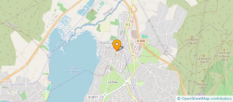 localisation de l'entreprise MONSIEUR JEAN-LUC CORNACCHIA  BALARUC-LE-VIEUX