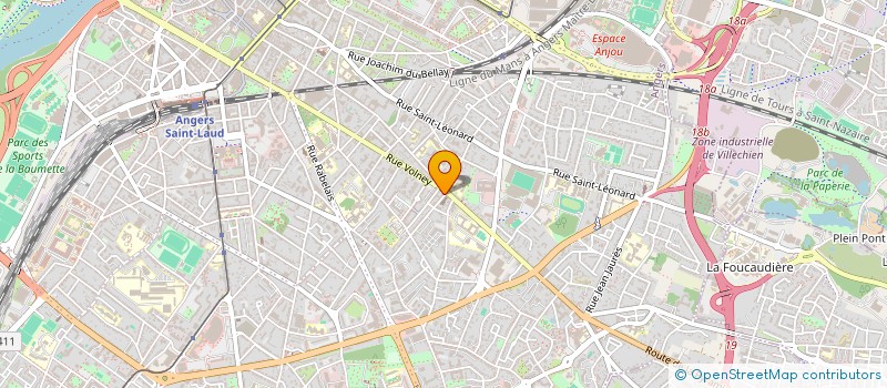 localisation de l'entreprise MONSIEUR JEAN-LUC CORNEMUSE à ANGERS