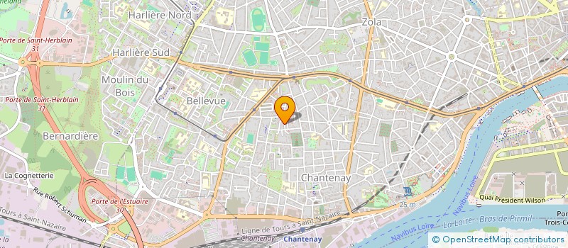 localisation de l'entreprise MONSIEUR JEAN-LUC CORNUAULT à NANTES