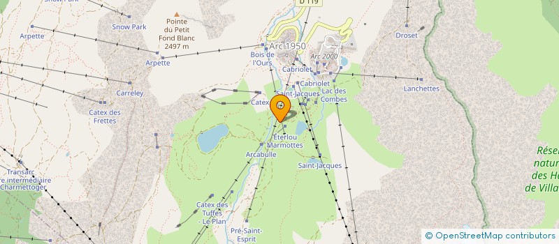 localisation de l'entreprise MONSIEUR JEAN-LUC CORSET  MONTVALEZAN