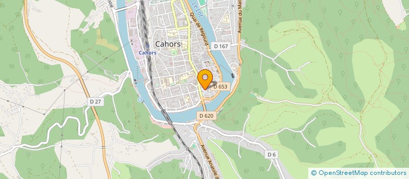 localisation de l'entreprise MONSIEUR JEAN-LUC COUDERC  MONFERRAN-SAVES