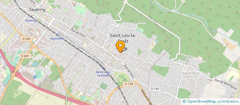 localisation de l'entreprise MONSIEUR JEAN-LUC COUESME à SAINT-LEU-LA-FORET