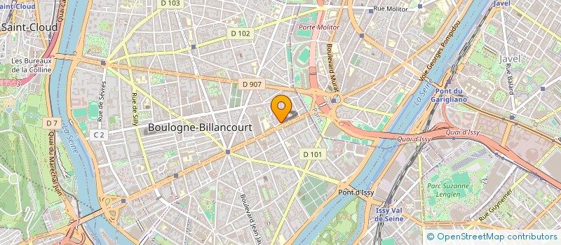 localisation de l'entreprise MONSIEUR JEAN-LUC DANINO à BOULOGNE-BILLANCOURT