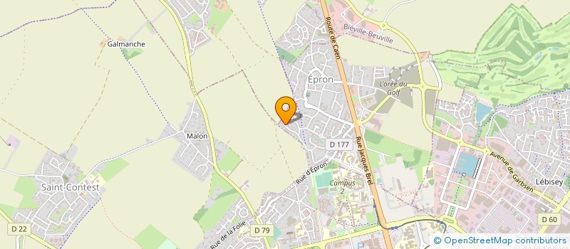 localisation de l'entreprise MONSIEUR JEAN-LUC DAUPHIN  EPRON