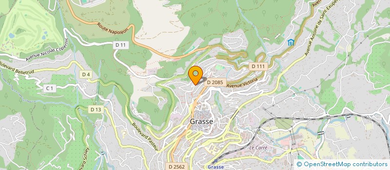 localisation de l'entreprise MONSIEUR JEAN-LUC DE MARIA  GRASSE