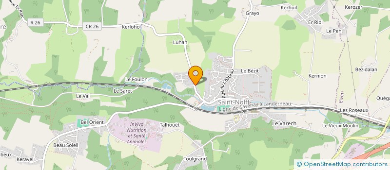 localisation de l'entreprise MONSIEUR JEAN-LUC DEBACK  SAINT-NOLFF