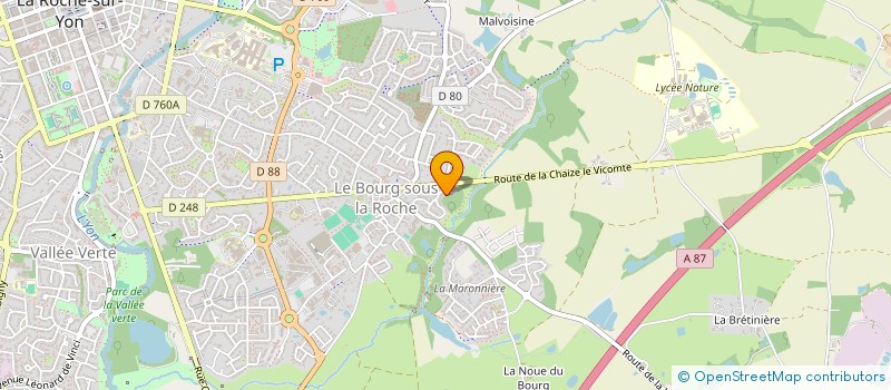 localisation de l'entreprise MONSIEUR JEAN LUC DEBROCHE à ROCHE SUR YON (LA)