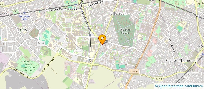 localisation de l'entreprise MONSIEUR JEAN-LUC DECUYPER  LOOS