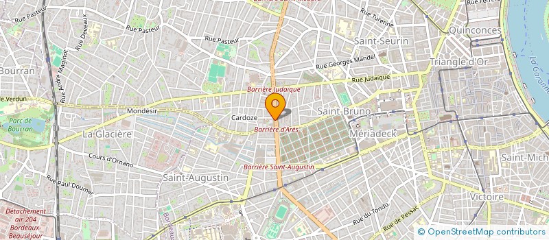 localisation de l'entreprise MONSIEUR JEAN-LUC DELABANT à BORDEAUX