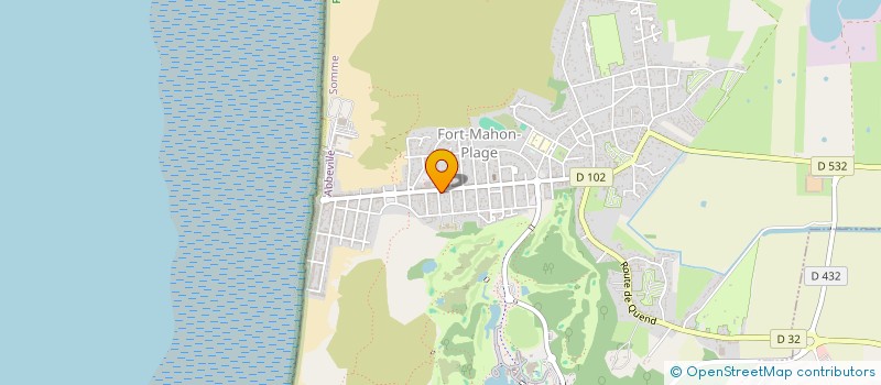 localisation de l'entreprise MONSIEUR JEAN-LUC DELAEY  FORT-MAHON-PLAGE