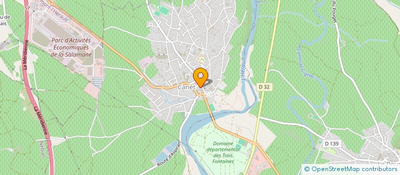 localisation de l'entreprise MONSIEUR JEAN-LUC DELAPORTE  CANET