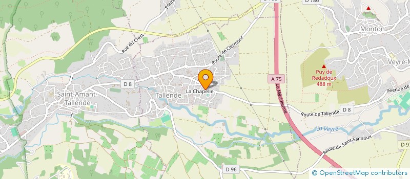 localisation de l'entreprise MONSIEUR JEAN-LUC DELBES à TALLENDE