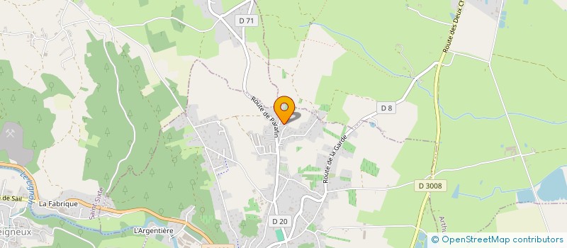 localisation de l'entreprise MONSIEUR JEAN LUC DELORME  BOEN-SUR-LIGNON