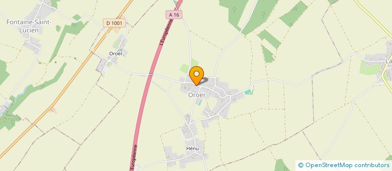 localisation de l'entreprise MONSIEUR JEAN-LUC DENIS  OROER