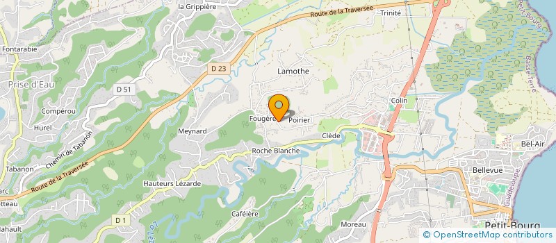 localisation de l'entreprise MONSIEUR JEAN LUC DEPLUCHE à PETIT-BOURG