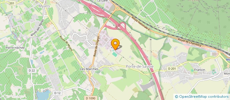 localisation de l'entreprise MONSIEUR JEAN-LUC DEPOLLIER à PORTE-DE-SAVOIE