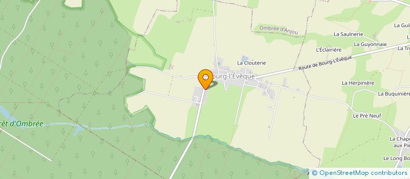 localisation de l'entreprise MONSIEUR JEAN-LUC DESHAIES  BOURG-L'EVEQUE