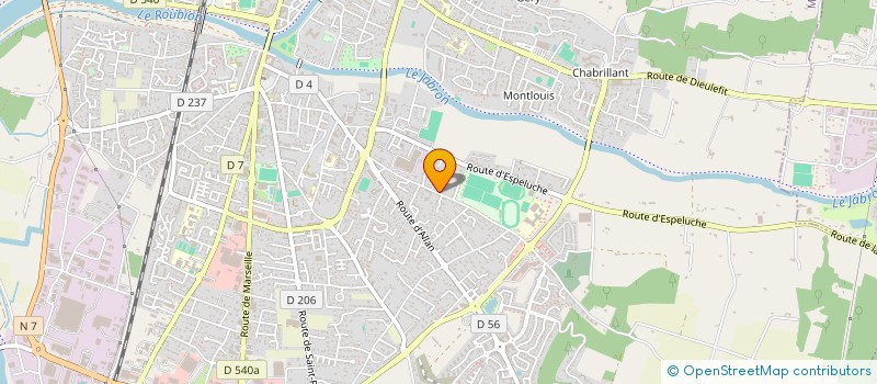 localisation de l'entreprise MONSIEUR JEAN LUC DESMEURS  MONTELIMAR