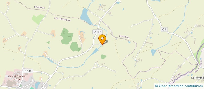 localisation de l'entreprise MONSIEUR JEAN-LUC DEVANNE  LOIRE-AUTHION