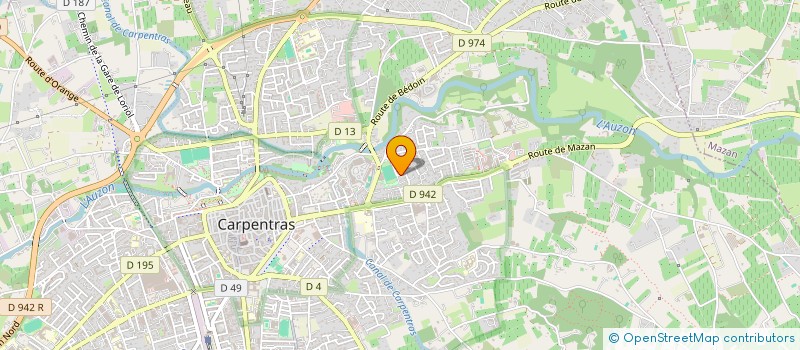 localisation de l'entreprise MONSIEUR JEAN-LUC DEYDIER à CARPENTRAS