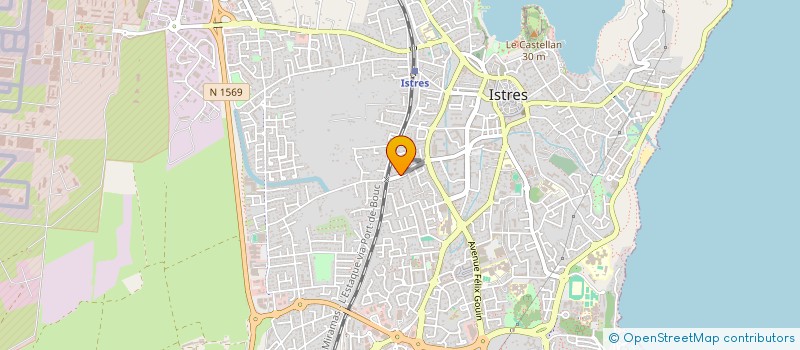 localisation de l'entreprise MONSIEUR JEAN-LUC DI DOMENICO  ISTRES