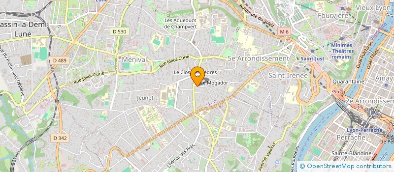 localisation de l'entreprise MONSIEUR JEAN-LUC DIEBOLT  LYON