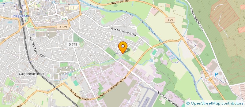 localisation de l'entreprise MONSIEUR JEAN-LUC DIETMANN  HAGUENAU