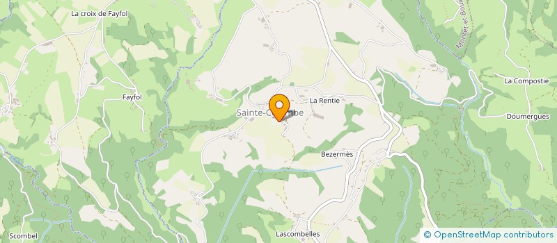localisation de l'entreprise MONSIEUR JEAN LUC DOLIQUE à SAINTE-COLOMBE