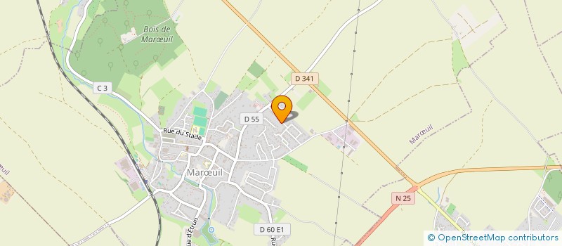 localisation de l'entreprise MONSIEUR JEAN LUC DOUDAIN  MARUIL