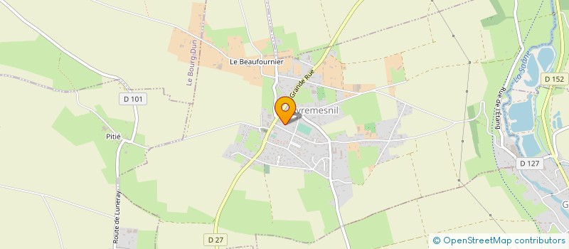 localisation de l'entreprise MONSIEUR JEAN-LUC DUBUT  AVREMESNIL