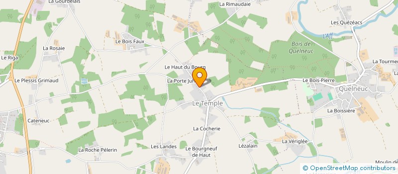 localisation de l'entreprise MONSIEUR JEAN LUC DUCORNEY à CARENTOIR