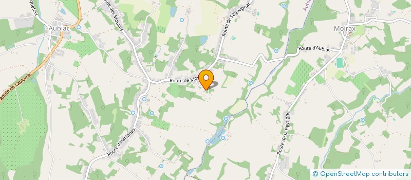 localisation de l'entreprise MONSIEUR JEAN-LUC DUCOUSSO  AUBIAC