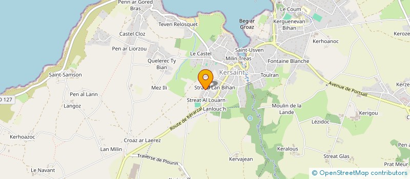 localisation de l'entreprise MONSIEUR JEAN-LUC DUCROCQ  LANDUNVEZ