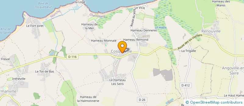 localisation de l'entreprise MONSIEUR JEAN-LUC DUFOUR  VICQ-SUR-MER