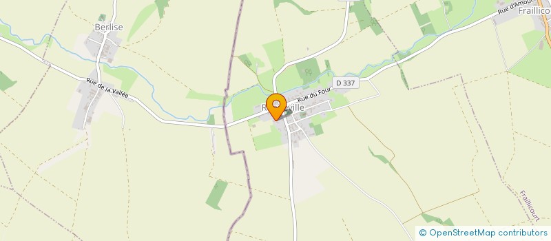 localisation de l'entreprise MONSIEUR JEAN-LUC DUMANGE  RENNEVILLE