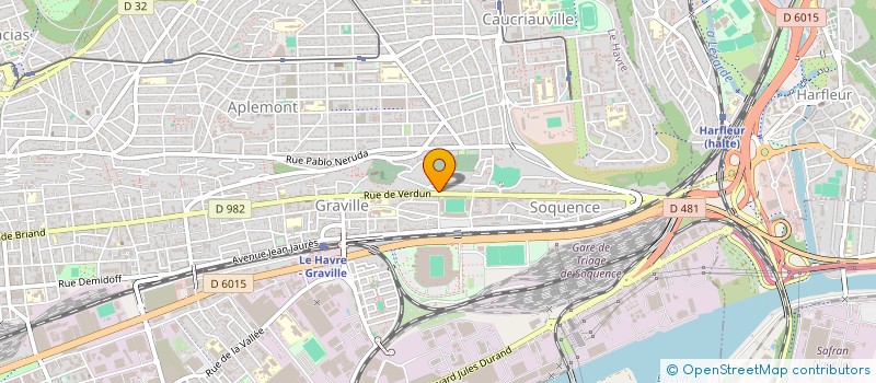 localisation de l'entreprise MONSIEUR JEAN-LUC DUMENIL à LE HAVRE