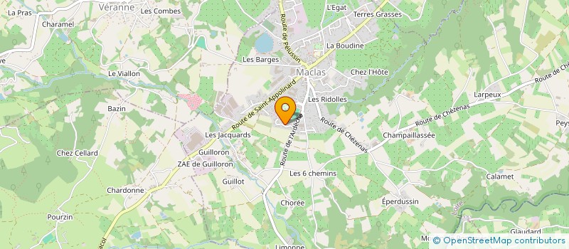 localisation de l'entreprise MONSIEUR JEAN-LUC DUMOND à MACLAS