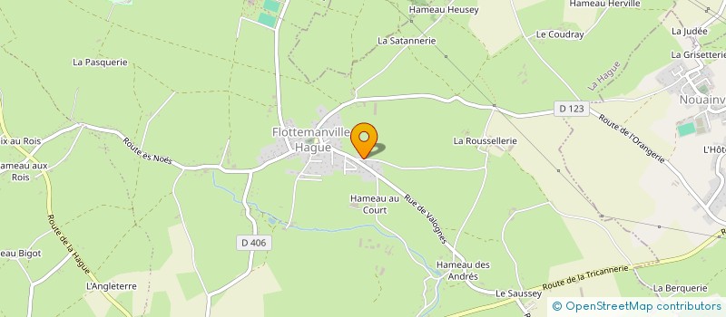 localisation de l'entreprise MONSIEUR JEAN-LUC DUQUESNE à LA HAGUE