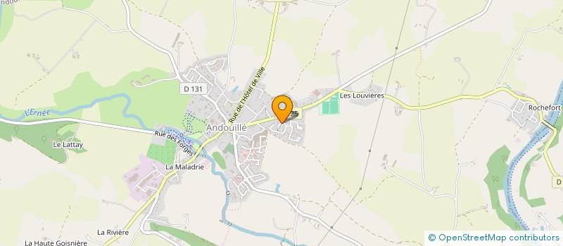 localisation de l'entreprise MONSIEUR JEAN-LUC DURAND  LA BACONNIERE