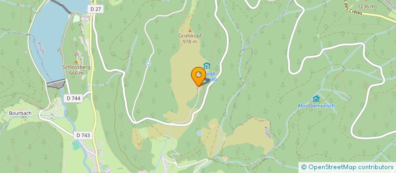 localisation de l'entreprise MONSIEUR JEAN-LUC DURIGHELLO  KRUTH