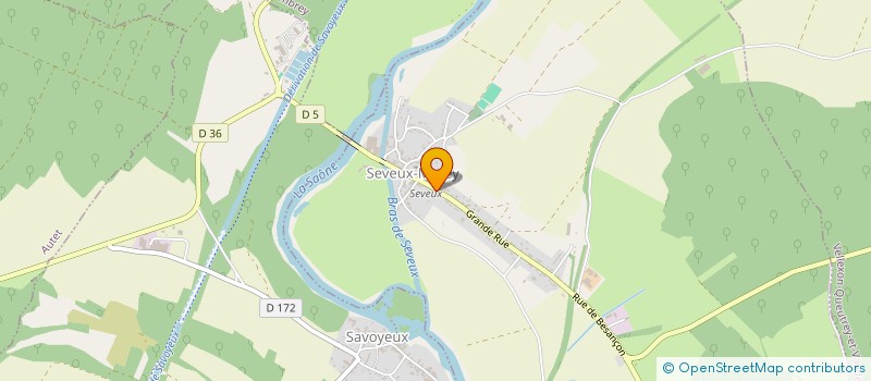 localisation de l'entreprise MONSIEUR JEAN-LUC DUVAUCHEL  FRETIGNEY-ET-VELLOREILLE