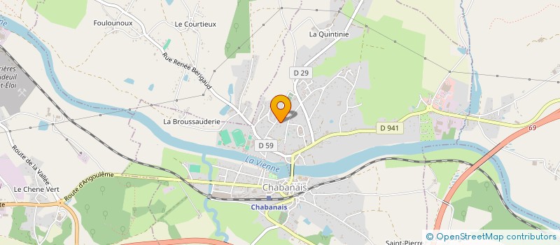 localisation de l'entreprise MONSIEUR JEAN-LUC EDDE  CHABANAIS