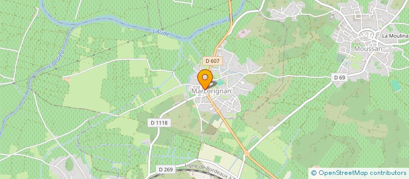 localisation de l'entreprise MONSIEUR JEAN-LUC EL HIBA  MARCORIGNAN