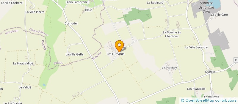 localisation de l'entreprise MONSIEUR JEAN-LUC EON  MAURON