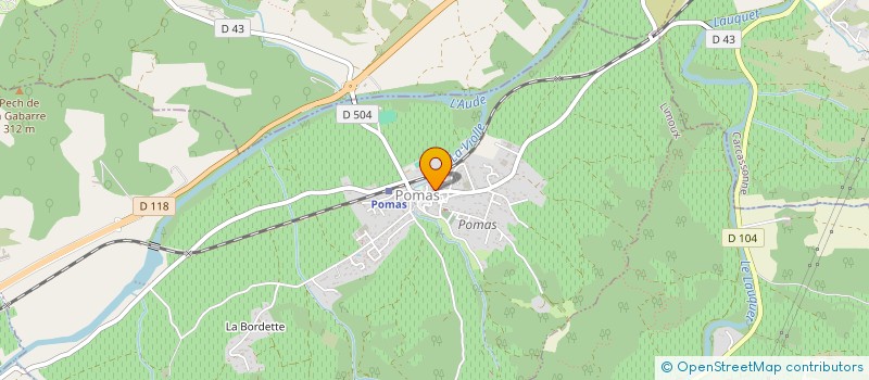 localisation de l'entreprise MONSIEUR JEAN-LUC ESCANDE  COUFFOULENS