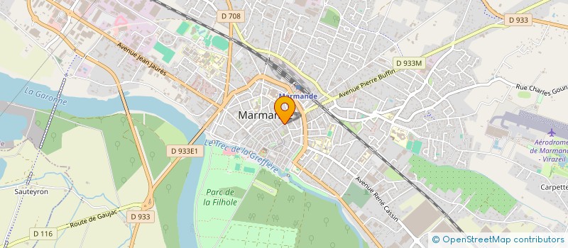 localisation de l'entreprise MONSIEUR JEAN-LUC ESCOS  MARMANDE